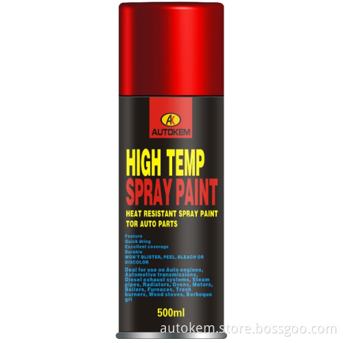 High Temp Spray Paint, Heat Resistant Paint, Exhuast Paint, Engine Paint